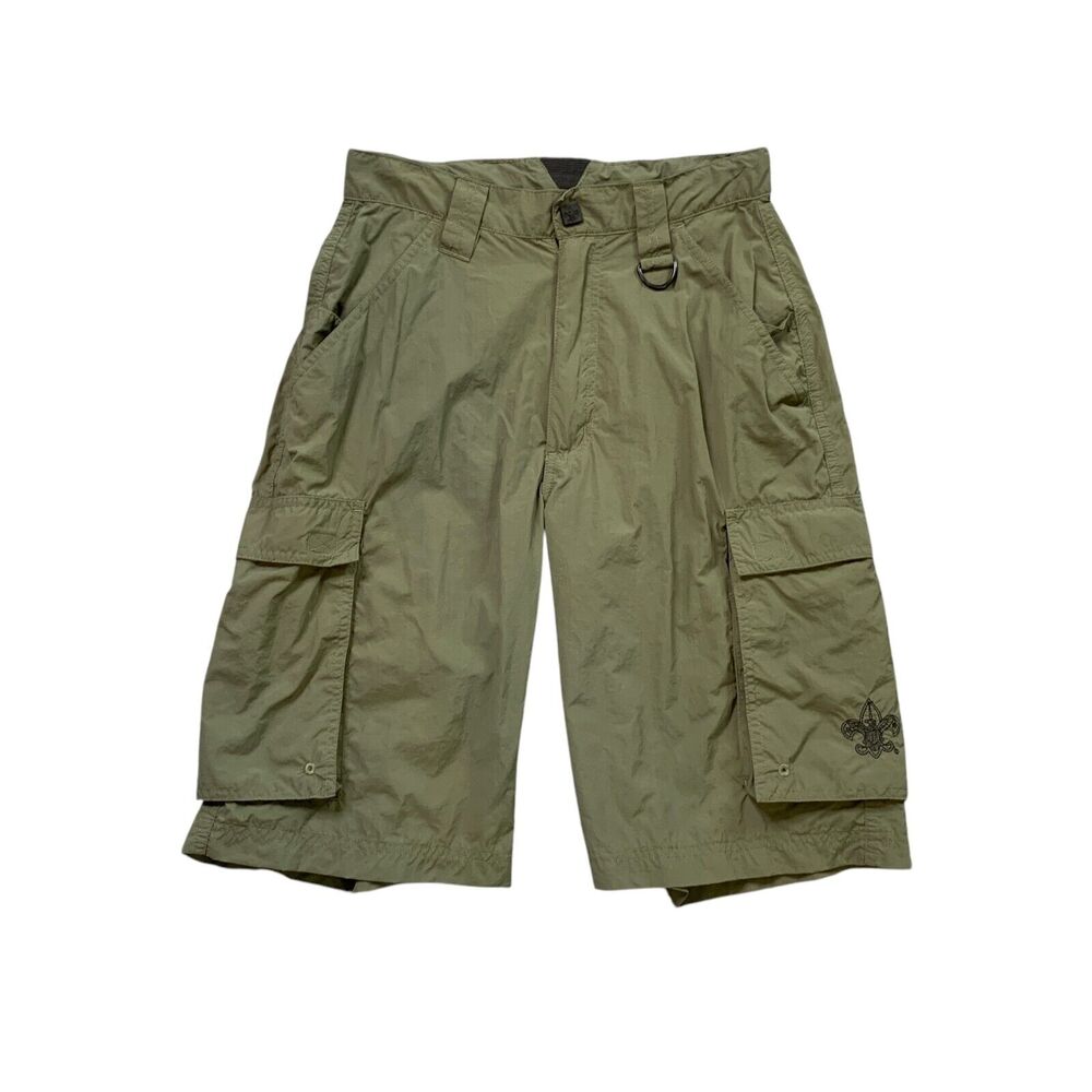 Boy Scouts of America Shorts XS Supplex Nylon Centennial Uniform Cargo Pocket